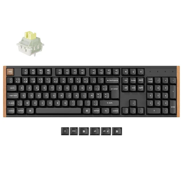 Keychron K10 HE draadloos mechanisch toetsenbord met magnetische switches, ISO-indeling collectie