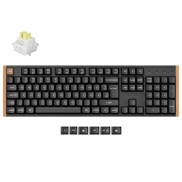 Keychron K10 HE draadloos mechanisch toetsenbord met magnetische switches, ISO-indeling collectie