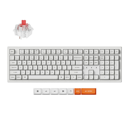 Keychron K10 Max QMK Draadloos Mechanisch Toetsenbord (US ANSI-indeling)
