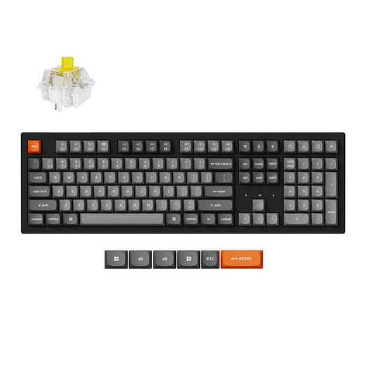 Keychron K10 Max QMK Draadloos Mechanisch Toetsenbord (US ANSI-indeling)
