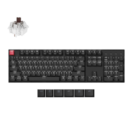 Keychron K10 QMK Draadloos Mechanisch Toetsenbord (Versie 2)(US ANSI Toetsenbord)