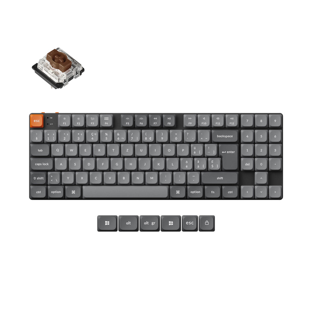 Keychron K13 Max QMK Draadloos Aangepast Mechanisch Toetsenbord ISO-indeling Collectie