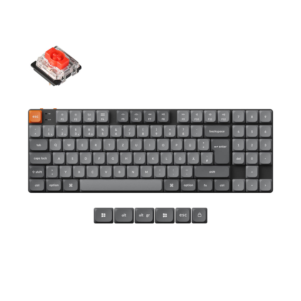 Keychron K13 Max QMK Draadloos Aangepast Mechanisch Toetsenbord ISO-indeling Collectie