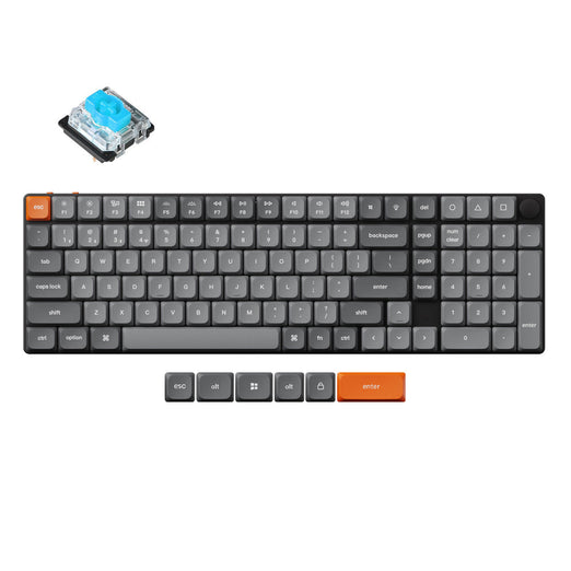Keychron K17 Max QMK Draadloos Aangepast Mechanisch Toetsenbord (US ANSI-indeling)