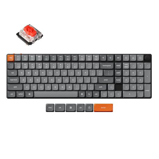 Keychron K17 Max QMK Draadloos Aangepast Mechanisch Toetsenbord (US ANSI-indeling)