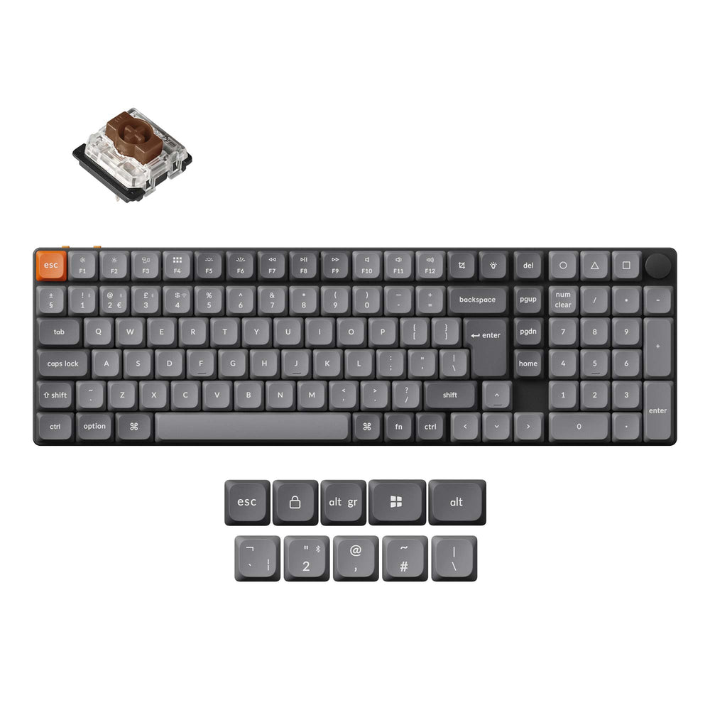 Keychron K17 Max QMK Draadloos Aangepast Mechanisch Toetsenbord ISO-indeling Collectie