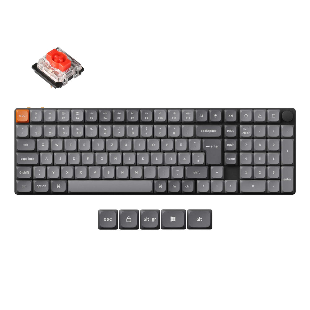 Keychron K17 Max QMK Draadloos Aangepast Mechanisch Toetsenbord ISO-indeling Collectie