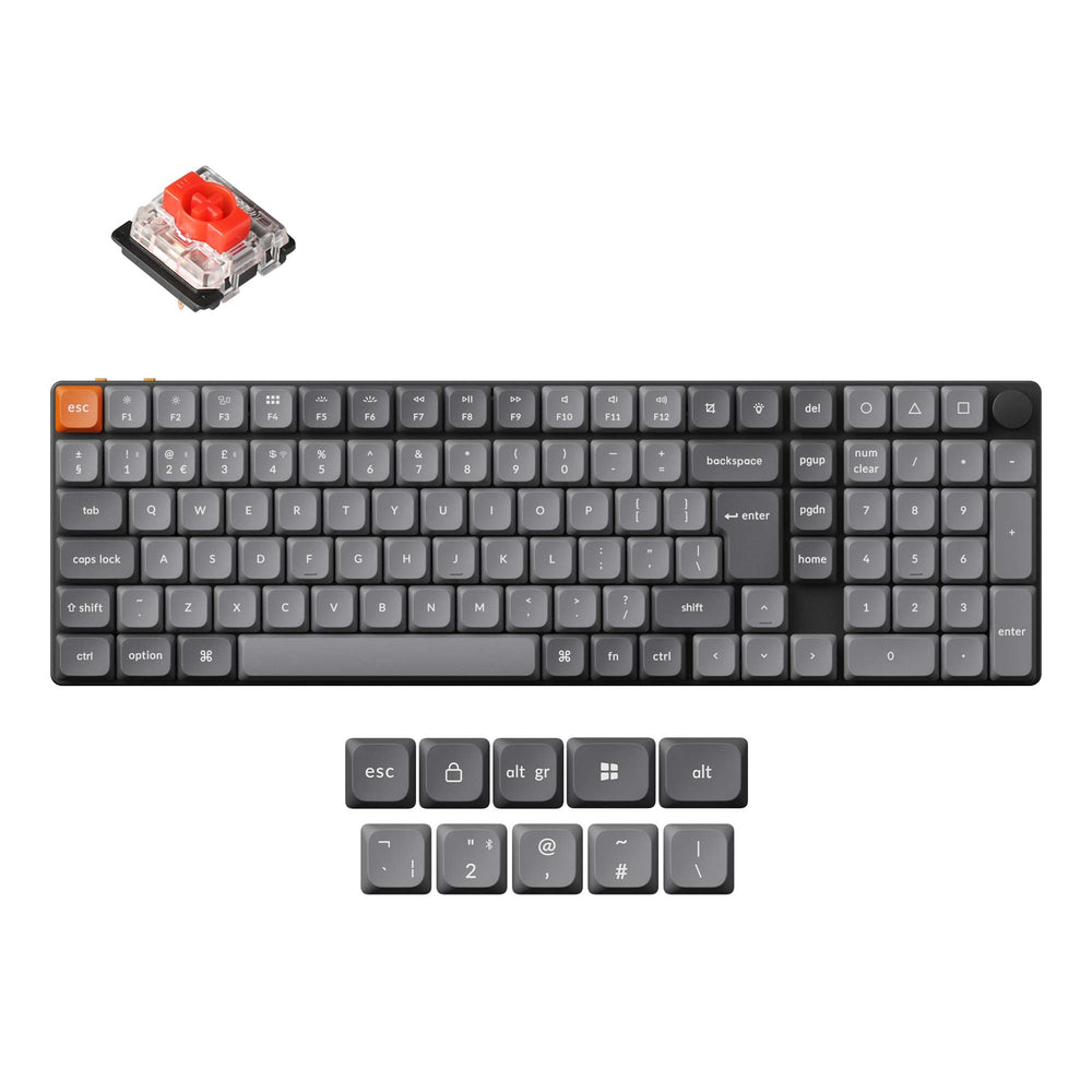 Keychron K17 Max QMK Draadloos Aangepast Mechanisch Toetsenbord ISO-indeling Collectie
