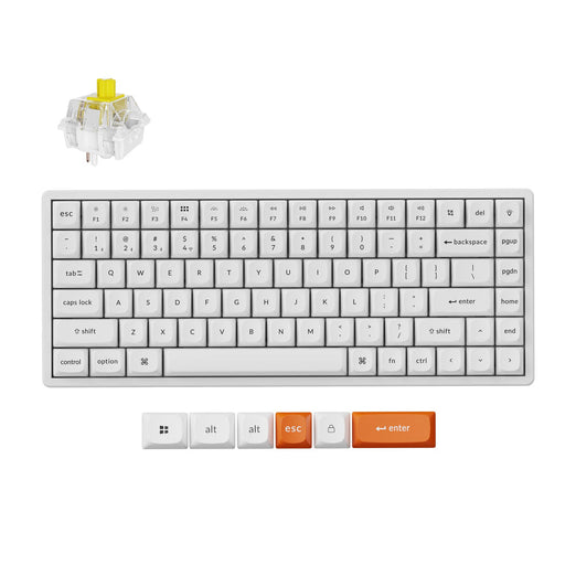 Keychron K2 Max QMK Draadloos Mechanisch Toetsenbord (US ANSI-indeling)