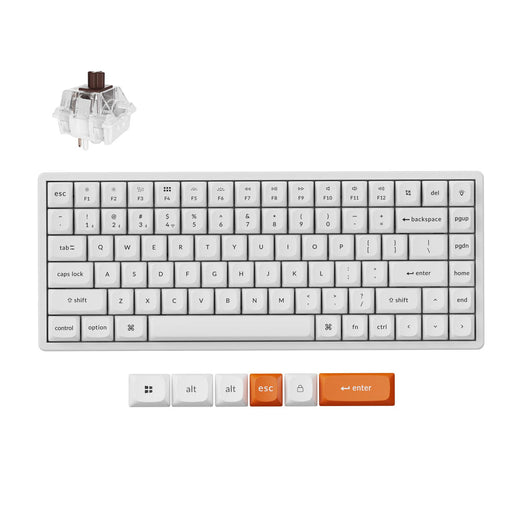 Keychron K2 Max QMK Draadloos Mechanisch Toetsenbord (US ANSI-indeling)