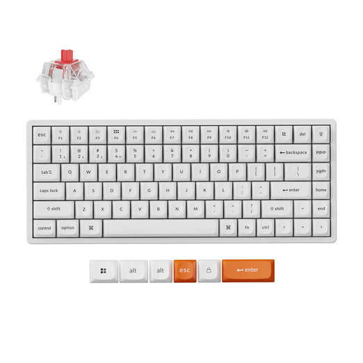 Keychron K2 Max QMK Draadloos Mechanisch Toetsenbord (US ANSI-indeling)