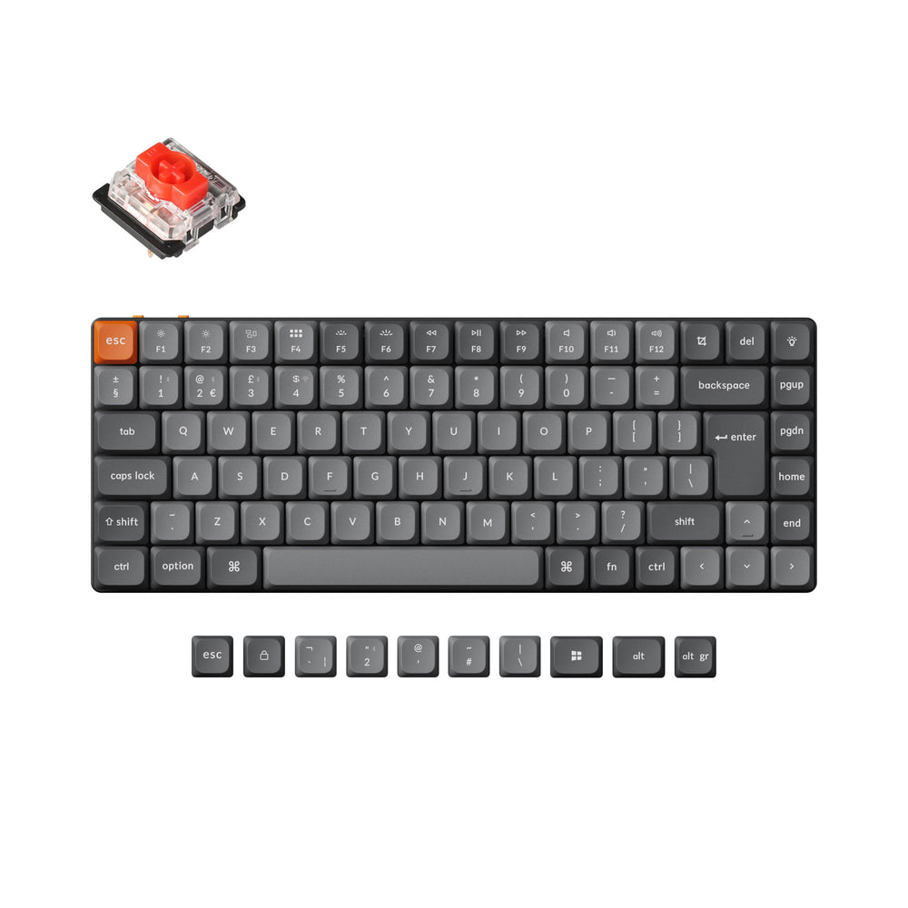 Keychron K3 Max QMK/VIA Draadloos Aangepast Mechanisch Toetsenbord ISO-indeling Collectie