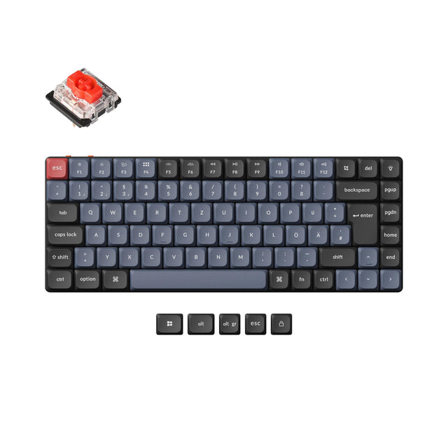 Keychron K3 Pro QMK/VIA Draadloos Mechanisch Toetsenbord ISO-indeling Collectie