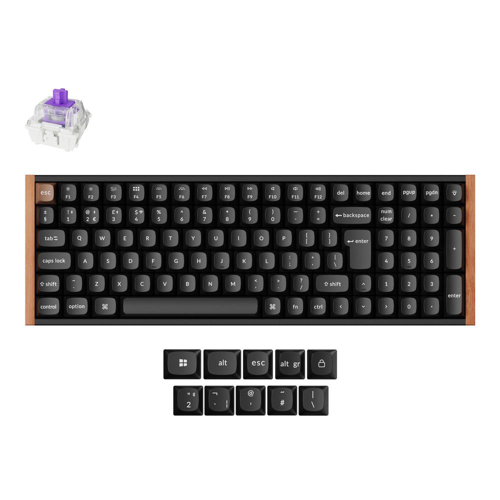 Keychron K4 HE Draadloos Magnetisch Schakelaar Aangepast Toetsenbord ISO-indeling Collectie