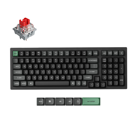 Keychron K4 Ultra 8K draadloos mechanisch maatwerktoetsenbord (US ANSI-indeling)