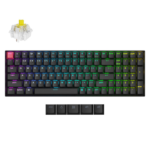 Keychron K4 QMK Draadloos Mechanisch Toetsenbord (Versie 3) (US ANSI-indeling)