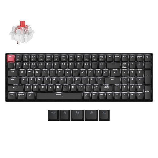 Keychron K4 QMK Draadloos Mechanisch Toetsenbord (Versie 3) (US ANSI-indeling)