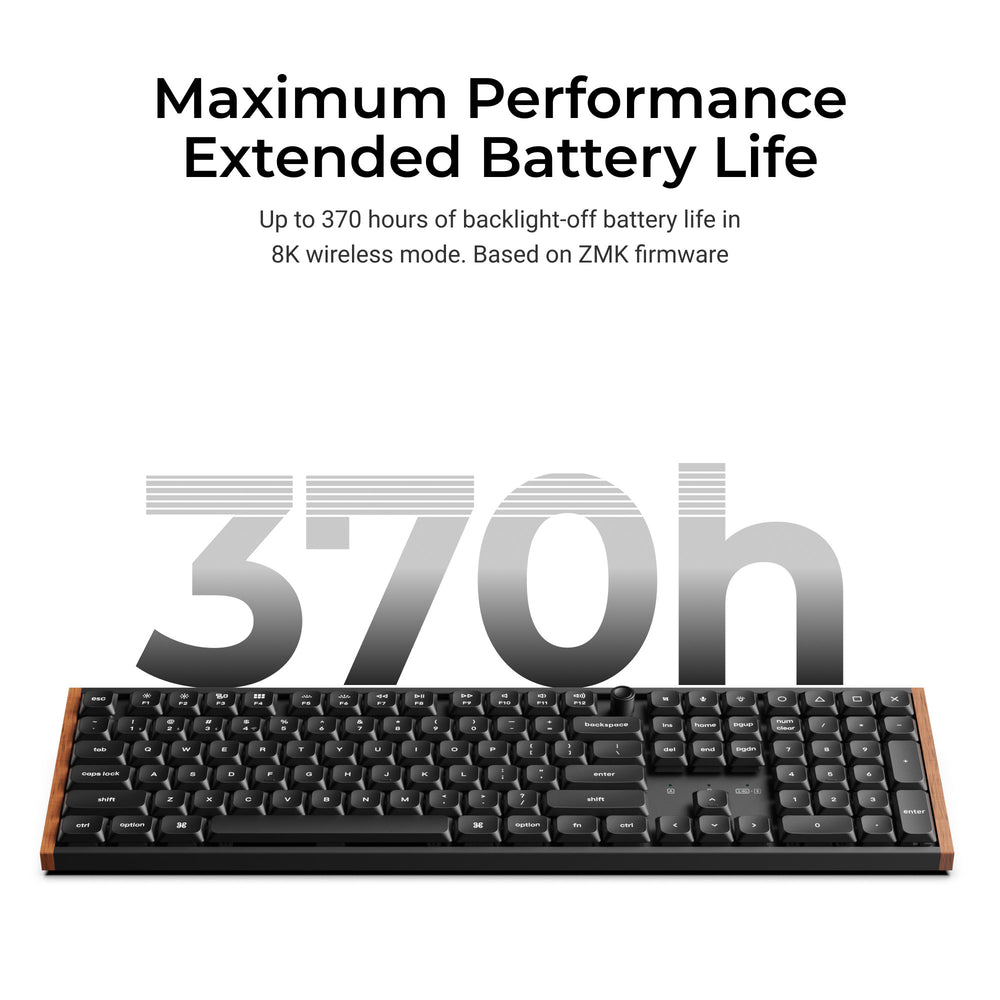 Keychron K5 Ultra 8K draadloos mechanisch maatwerktoetsenbord (US ANSI-indeling)