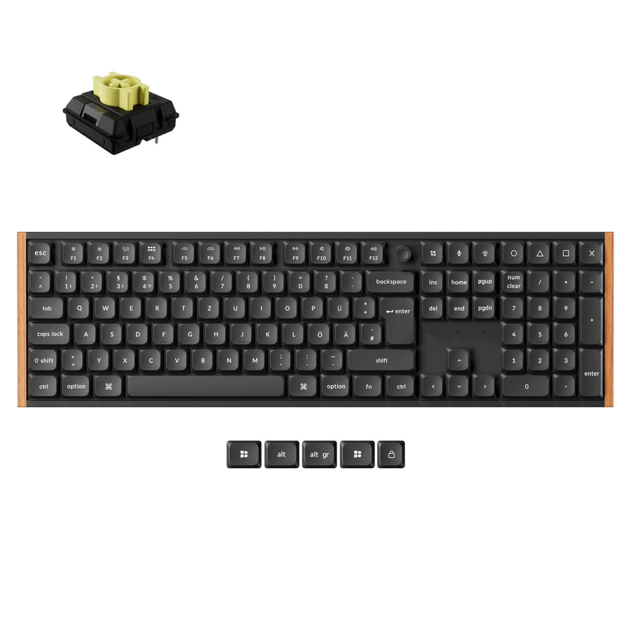 Keychron K5 Ultra 8K Draadloos Aangepast Mechanisch Toetsenbord ISO Indeling Collectie
