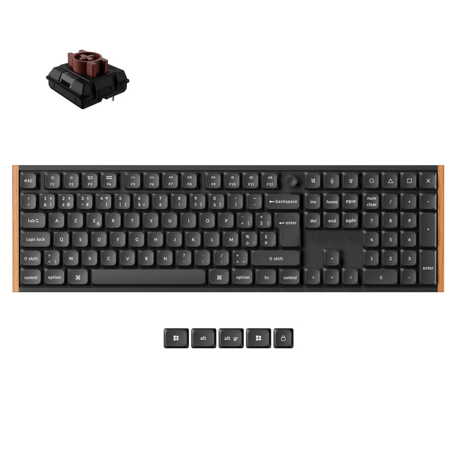 Keychron K5 Ultra 8K Draadloos Aangepast Mechanisch Toetsenbord ISO Indeling Collectie