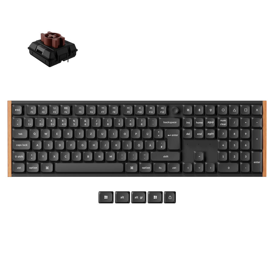 Keychron K5 Ultra 8K Draadloos Aangepast Mechanisch Toetsenbord ISO Indeling Collectie