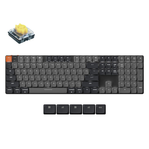 Keychron K5 QMK Draadloos Mechanisch Toetsenbord (Versie 2) (US ANSI-indeling)