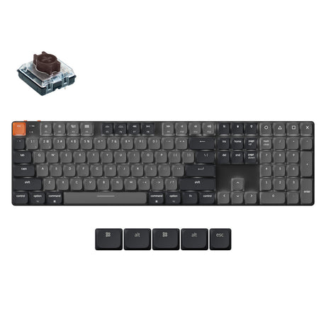 Keychron K5 QMK Wireless Mechanical Keyboard (Version 2) (US ANSI Layout)