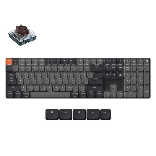 Keychron K5 QMK Draadloos Mechanisch Toetsenbord (Versie 2) (US ANSI-indeling)