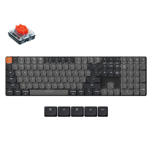 Keychron K5 QMK Draadloos Mechanisch Toetsenbord (Versie 2) (US ANSI-indeling)