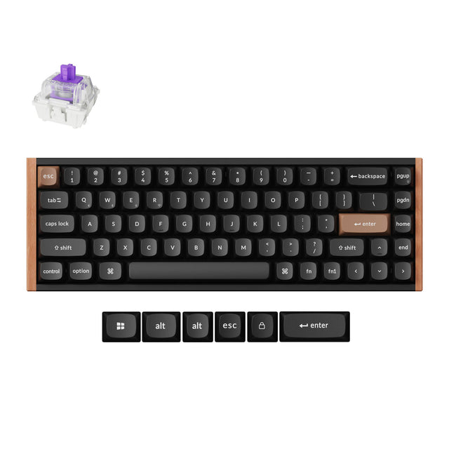 Keychron K6 HE Draadloos Magnetisch Schakeltoetsenbord (US ANSI-indeling)