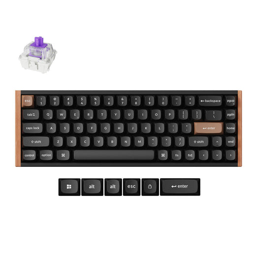 Keychron K6 HE Draadloos Toetsenbord met Magnetische Schakelaar (US ANSI-indeling)