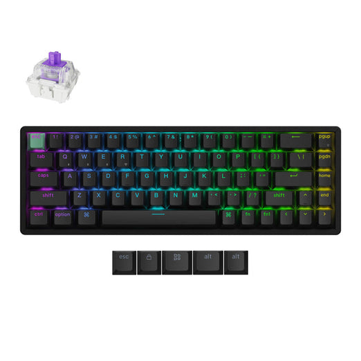 Keychron K6 HE Draadloos Toetsenbord met Magnetische Schakelaar (US ANSI-indeling)