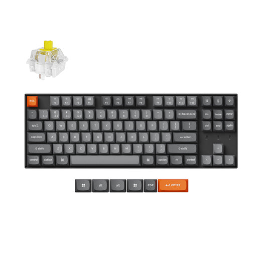 Keychron K8 Max QMK Draadloos Mechanisch Toetsenbord (US ANSI-indeling)
