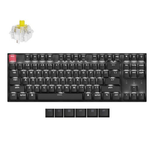 Keychron K8 QMK Draadloos Mechanisch Toetsenbord (Versie 2)(US ANSI-indeling)