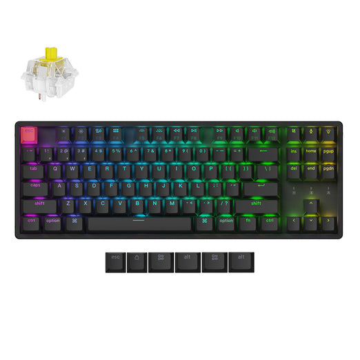 Keychron K8 QMK Draadloos Mechanisch Toetsenbord (Versie 2)(US ANSI-indeling)