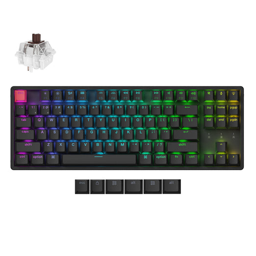 Keychron K8 QMK Draadloos Mechanisch Toetsenbord (Versie 2)(US ANSI-indeling)