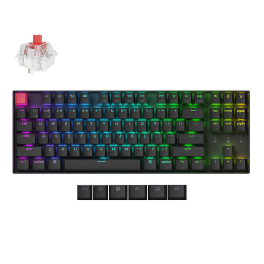 Keychron K8 QMK Draadloos Mechanisch Toetsenbord (Versie 2)(US ANSI-indeling)