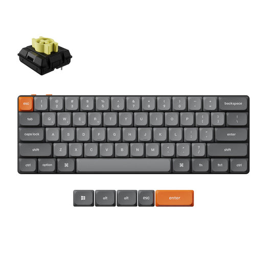 Keychron K9 Max QMK Draadloos Aangepast Mechanisch Toetsenbord