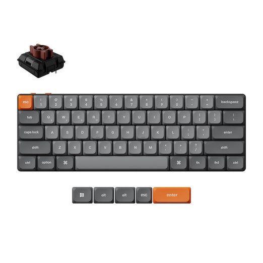Keychron K9 Max QMK Draadloos Aangepast Mechanisch Toetsenbord
