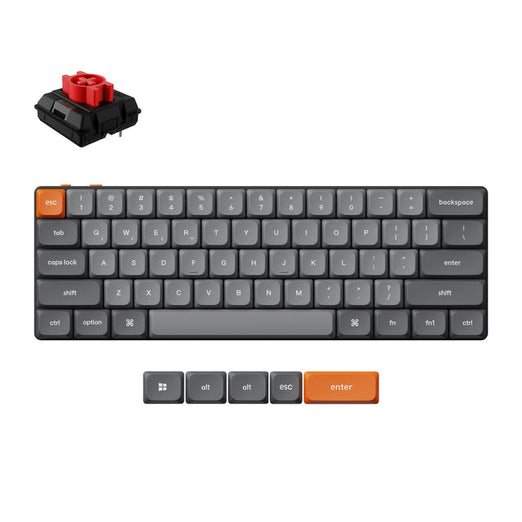 Keychron K9 Max QMK Draadloos Aangepast Mechanisch Toetsenbord