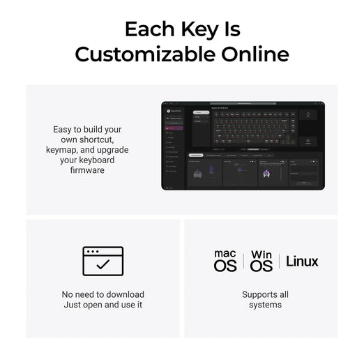 Keychron Q1 HE 8K Bedraad Magnetisch Schakeltoetsenbord