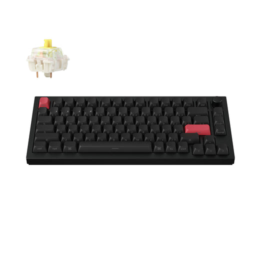 Keychron Q1 Max QMK/VIA Draadloos Aangepast Mechanisch Toetsenbord (VS-indeling)