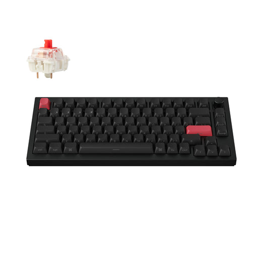Keychron Q1 Max QMK/VIA Draadloos Aangepast Mechanisch Toetsenbord (VS-indeling)