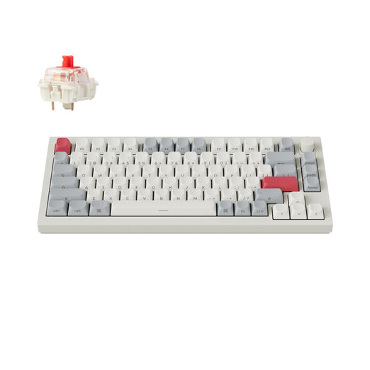 Keychron Q1 Max QMK/VIA Draadloos Aangepast Mechanisch Toetsenbord (VS-indeling)
