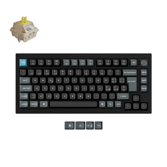 Keychron Q1 Ultra 8K Draadloos Aangepast Mechanisch Toetsenbord ISO-indeling Collectie