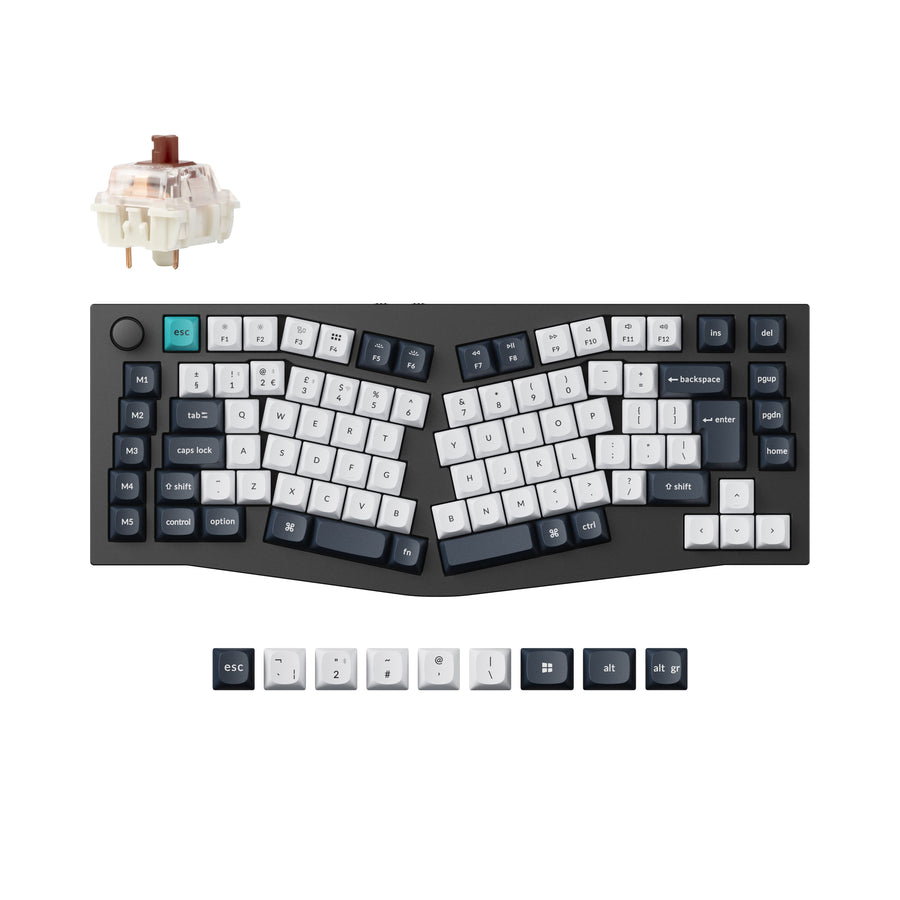 Keychron Q10 Max (Alice-indeling) QMK Aangepast Mechanisch Toetsenbord ISO-indeling Collectie