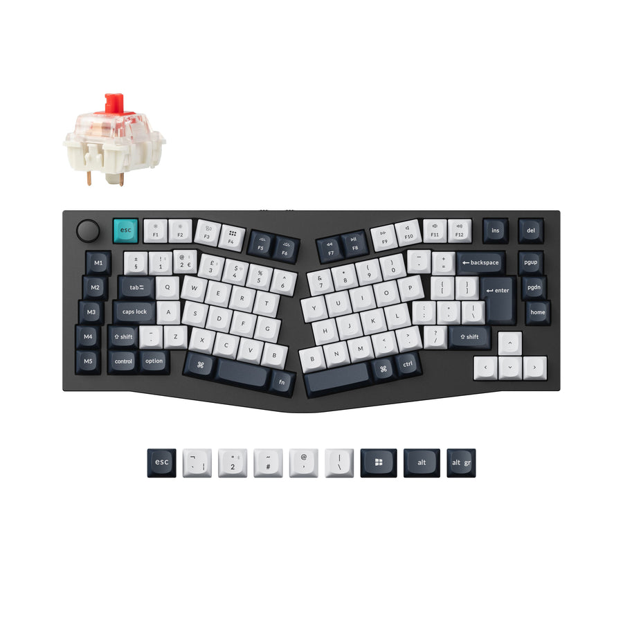 Keychron Q10 Max (Alice-indeling) QMK Aangepast Mechanisch Toetsenbord ISO-indeling Collectie