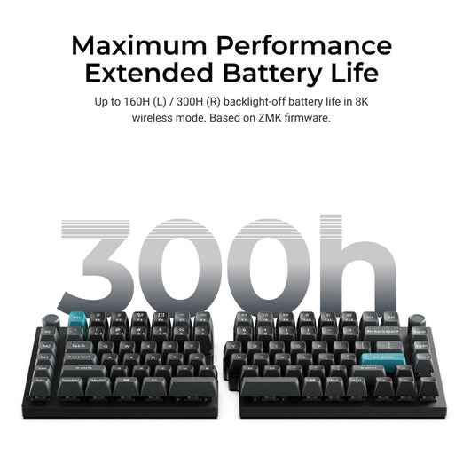 Keychron Q11 Ultra 8K Draadloos Aangepast Mechanisch Toetsenbord (US ANSI-indeling)