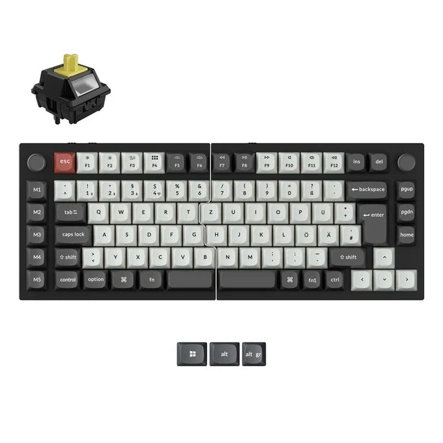 Keychron Q11 Ultra 8K Draadloos Aangepast Mechanisch Toetsenbord ISO-indeling Collectie