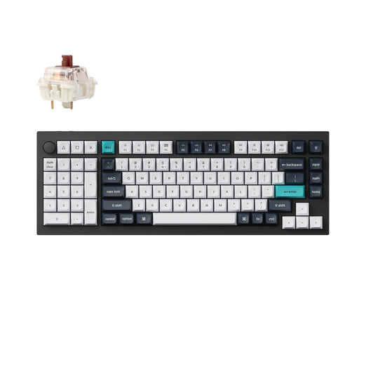Keychron Q12 Max QMK/VIA Draadloos Aangepast Mechanisch Toetsenbord (US ANSI-indeling)